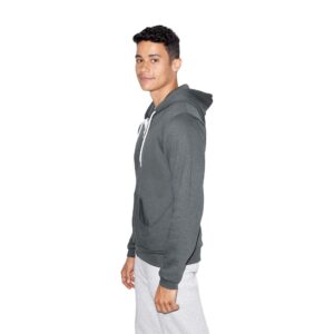 American Apparel Men's Flex Fleece Long Sleeve Zip Hoodie, Asphalt, X-Small