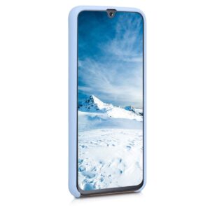 kwmobile Case Compatible with Samsung Galaxy A40 Case - TPU Silicone Phone Cover with Soft Finish - Light Blue Matte