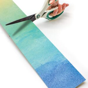 Teacher Created Resources Straight Rolled Border Trim, Watercolor