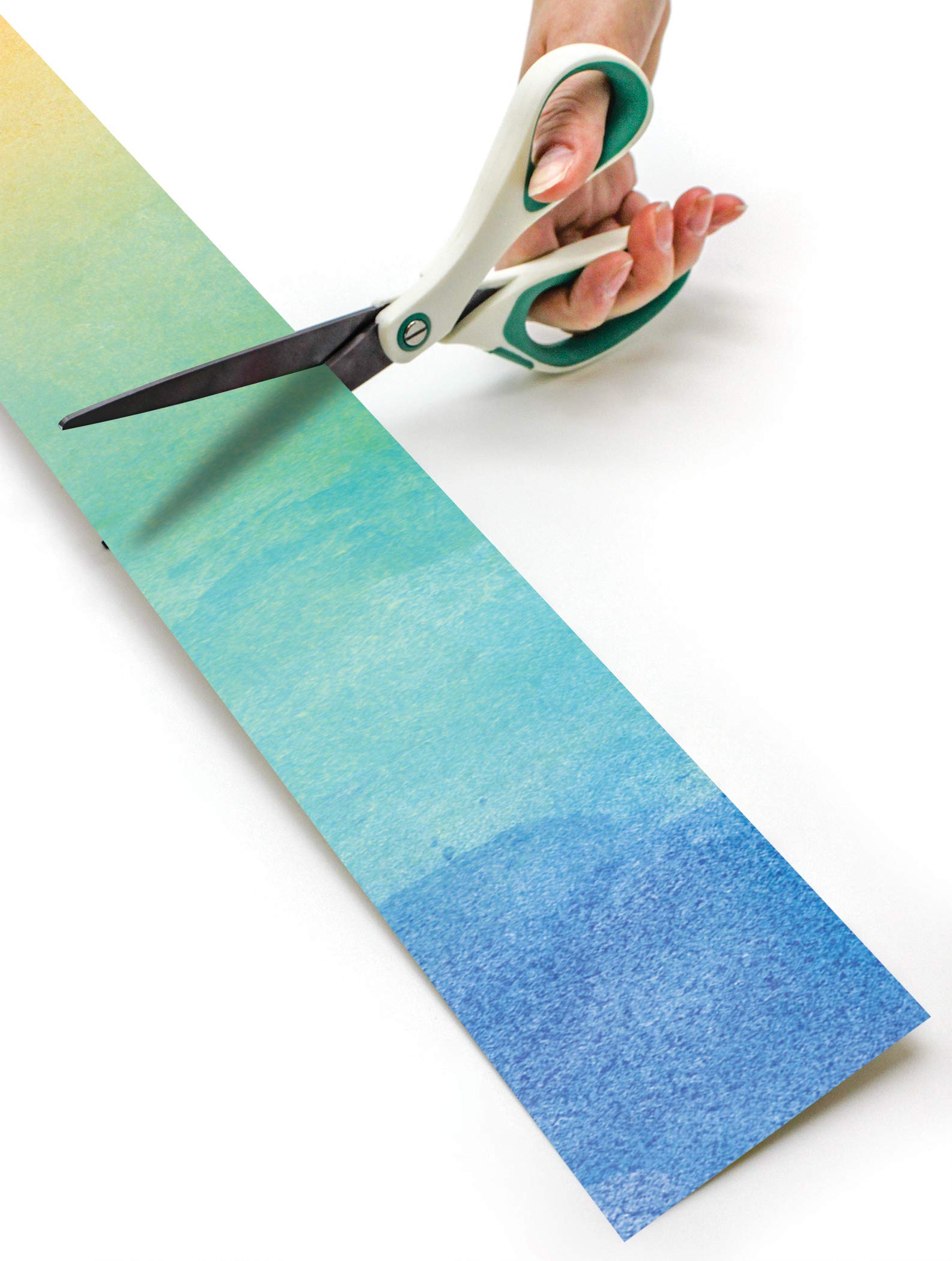 Teacher Created Resources Straight Rolled Border Trim, Watercolor