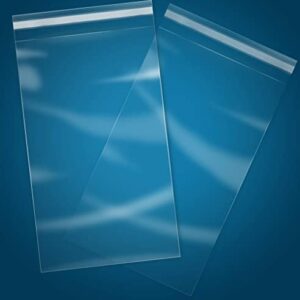 iMailer - 100 Count - 4" x 6" Self Sealing Cellophane Bags- Clear Small Poly Bags for Cookie, Treats, Party Favors, Photo, Jewelry