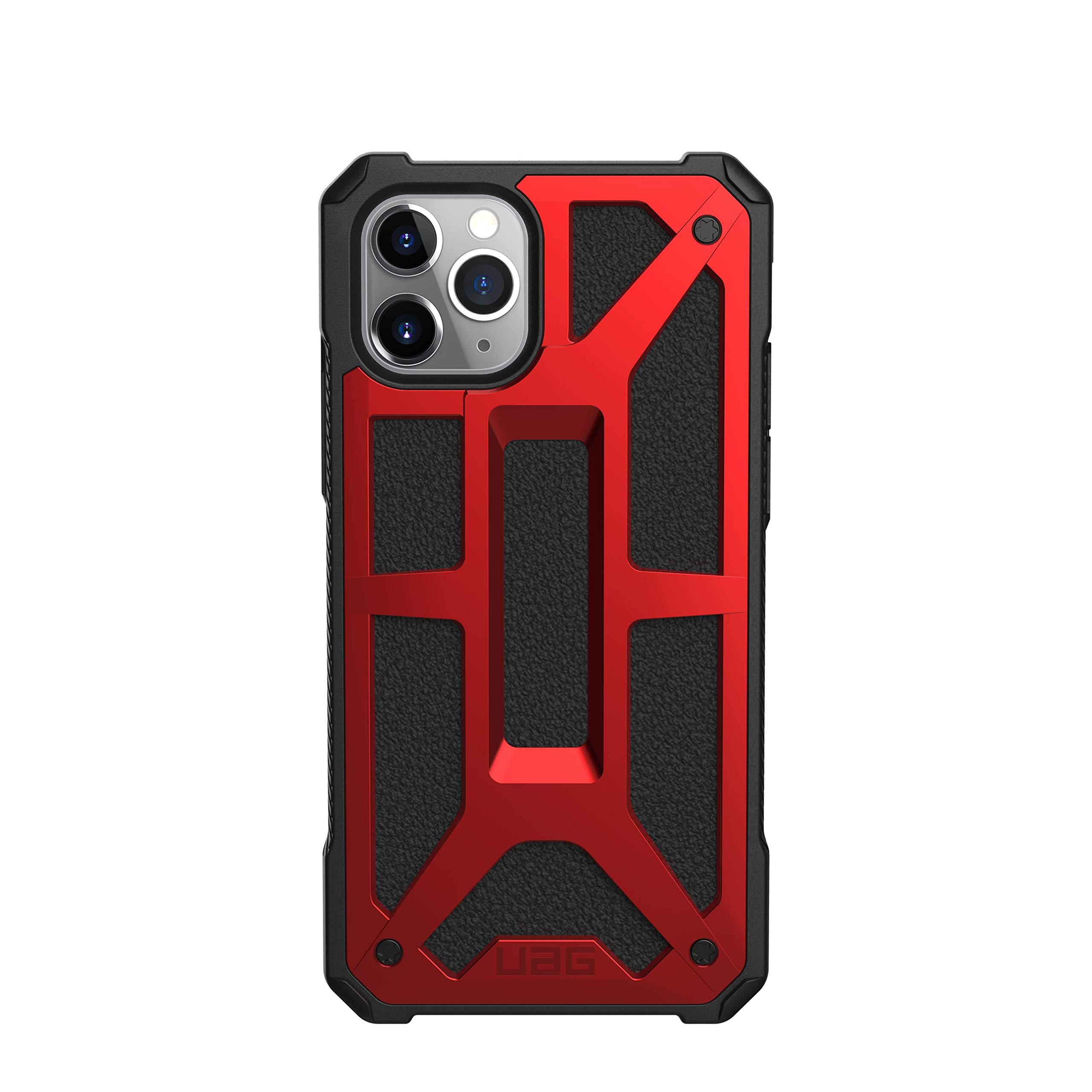 URBAN ARMOR GEAR UAG Designed for iPhone 11 Pro [5.8-inch Screen] Monarch Feather-Light Rugged [Crimson] Military Drop Tested iPhone Case