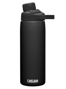 camelbak chute mag 20oz vacuum insulated stainless steel water bottle, black