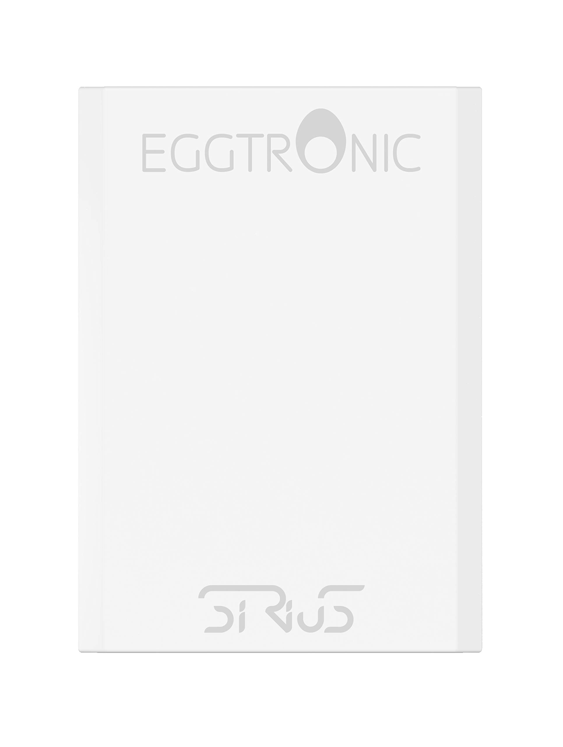 Eggtronic PAWH65 Sirius Compact Portable AC 65 Watt Universal Smart Electronic Device USB Adapter Wall Charger, White