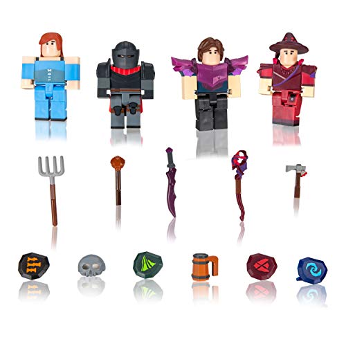 Roblox Celebrity Collection - Vesteria: Dark Forest Four Figure Pack [Includes Exclusive Virtual Item]