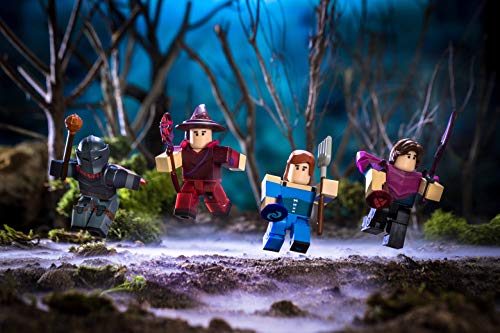 Roblox Celebrity Collection - Vesteria: Dark Forest Four Figure Pack [Includes Exclusive Virtual Item]