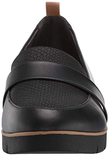 Dr. Scholl's Shoes Women's Webster Loafer, Black, 10 Wide US