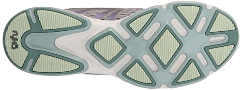 Ryka Womens Devotion Plus 3 Walking Shoe, Grey Aqua, 9 US