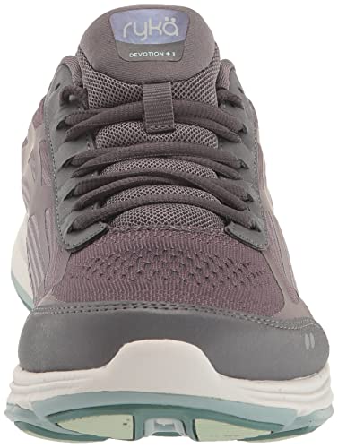 Ryka Womens Devotion Plus 3 Walking Shoe, Grey Aqua, 9 US