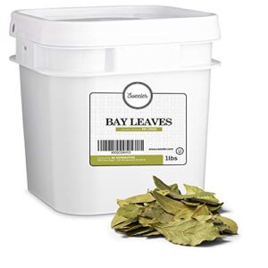 sweeler, bulk bay leaves, value large bucket size for food service & home use, 8 ounces (1 pack)