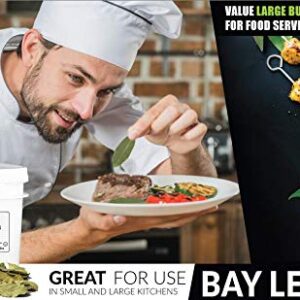 Sweeler, Bulk Bay Leaves, Value Large Bucket Size for Food Service & Home Use, 8 Ounces (1 Pack)