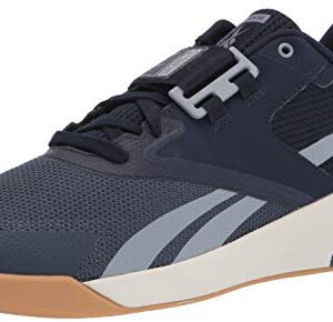 Reebok mens Lifter Pr Ii Cross Trainer, Vector Navy/Smoky Indigo/Meteor Grey, 9.5 US