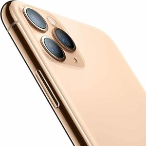 Apple iPhone 11 Pro Max, US Version, 64GB, Gold - Unlocked (Renewed)