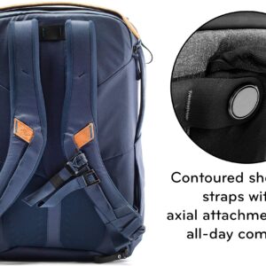 Peak Design Everyday Backpack V2 30L Midnight, Camera Bag, Laptop Backpack with Tablet Sleeves (BEDB-30-MN-2)