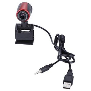 ASHATA Webcam 0.3MP, USB2.0 Web Camera Cam with MIC 360° for Computer PC Laptop for Skype/for MSN for Windows 2000 / XP / win7 / win8 / win10 / Vista 32bit