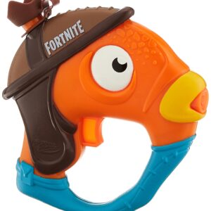 SUPERSOAKER Nerf Fortnite Fishstick Water Blaster - Fortnite Fishstick Character Design - Easy-to-Carry Micro Size - for Kids, Youth, Adults