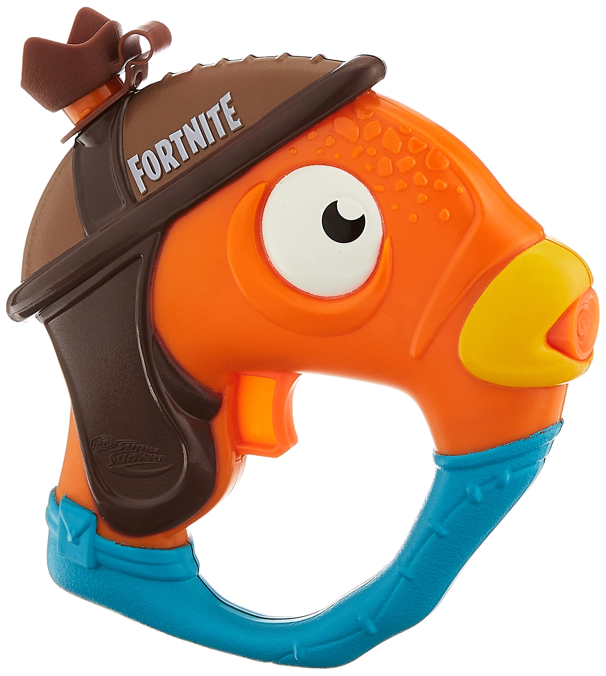 SUPERSOAKER Nerf Fortnite Fishstick Water Blaster - Fortnite Fishstick Character Design - Easy-to-Carry Micro Size - for Kids, Youth, Adults