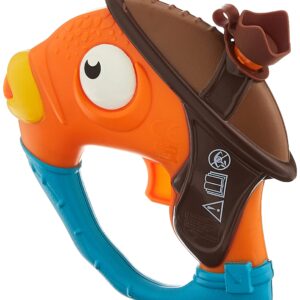 SUPERSOAKER Nerf Fortnite Fishstick Water Blaster - Fortnite Fishstick Character Design - Easy-to-Carry Micro Size - for Kids, Youth, Adults