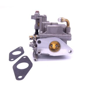 Boat Engine 3303-895110T01 3303-895110T11 3303-8M0104462 1300-8M0167272 Carburetor Assy and 27-835383001 Gaskets for Mercury Marine Mercruiser Quicksilver 8HP 9.9HP 4-Stroke Outboard Motor