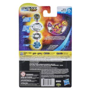 Beyblade Burst Rise Hypersphere Myth Odax O5 Starter Pack - Attack Type Battling Top Toy and Right/Left-Spin Launcher, Ages 8 and Up