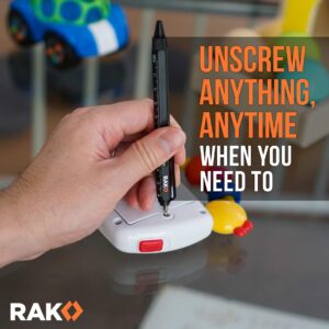 RAK Multi-Tool 2Pc Pen Set - LED Light, Touchscreen Stylus, Ruler, Level, Bottle Opener, Phillips Screwdriver, Flathead, and Ballpoint Pen