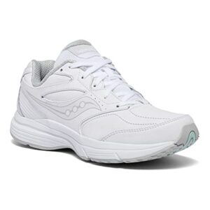 Saucony womens Integrity Wlk 3 Walking Shoes, White, 7 US