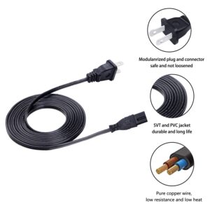 Power Cord Replacement for Hisense 40H5 50H5 50H5G 32H3E 32H3B2 40H4C 50H6B 55H6B 48H5 50K23DG 40H4C 32K20DW 55K610GWN 50H5G 50H7GB TV 8ft AC Power Cord Cable