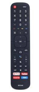 erf2a60 replaced voice remote fit for hisense smart 4k tv 65h9f 55h9f 55h8f 65h8f 50h8f 43h6570f 50h6570f 55h6570f 65h6570 55h9020f 55h9030f 55h9040f 55h9050f 55h9070f 55h9f1 65h9f1 65h9020f