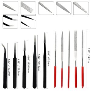 WMYCONGCONG 24 PCS Gundam Model Tools Kit Hobby Building Tools Craft Set for Basic Model Building, Repairing and Fixing