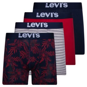 levi's mens boxer briefs cotton stretch underwear for men 4 pack