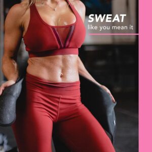 Sports Research Sweet Sweat 'Pro-Series' Waist Trimmer with Adjustable Velcro Straps for a Tighter Fit (Pink, XS-S)