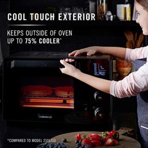 Calphalon Performance Cool Touch Toaster Oven with Turbo Convection, Large (2106488), Black/Silver