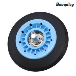 (𝟮𝟬𝟮𝟰 𝙐𝙥𝙜𝙧𝙖𝙙𝙚𝙙) DC97-16782A Dryer Drum Roller with Update Bearings by Beaquicy - DC97-16782E Replacement for Samsung Dryer-Replaces DC97-07523A PS4221885 AP5325135 - Pack of 4