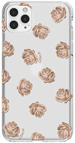 Coach Protective Case for iPhone 11 Pro (Clear/Pink/Glitter, iPhone 11 Pro 5.8")