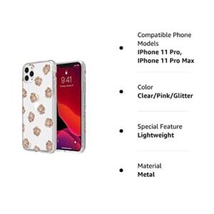 Coach Protective Case for iPhone 11 Pro (Clear/Pink/Glitter, iPhone 11 Pro 5.8")