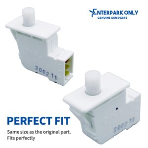 ENTERPARK DC64-00828B Dryer Door Switch Replacement Park for Samsung Dryer Replaces DC64-00828A PS4210964 2071594 AP4578931