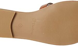 The Drop Women's Monika Sandal, Mocha, 5 B US