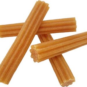 Himalayan Dog Chew Churro Yak Cheese Dog Chews, 100% Natural, Long Lasting, Gluten Free, Healthy & Safe Dog Treats, Lactose & Grain Free, Protein Rich, For All Breeds, Soft, Real Bacon Flavor, 4 oz