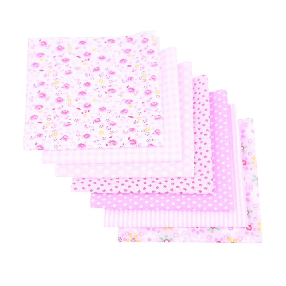 100 PCS Cotton Craft Fabric Bundle Squares Patchwork Lint Different Designs 4 X 4 inches (10cm x 10cm) for DIY Sewing Quilting Scrapbooking Pieces 4×4in Assorted Printed