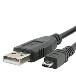 Synergy Digital Camera USB Cable, Works with Panasonic LUMIX DC-LX100 II Digital Camera, 5 Ft. (8 Pin) Data USB Cable