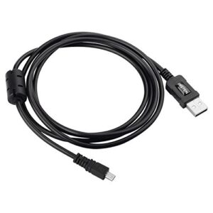 Synergy Digital Camera USB Cable, Works with Panasonic LUMIX DC-LX100 II Digital Camera, 5 Ft. (8 Pin) Data USB Cable