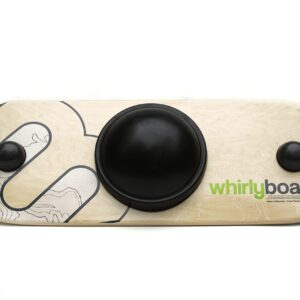 Whirly Board Wide Standing Desk Balance Board & Half-Ball Balance Trainer