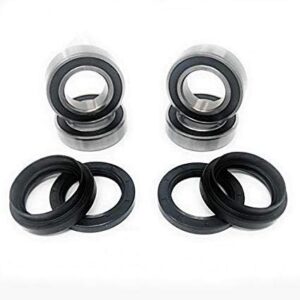 Replacement for Yamaha Front Wheel Bearings and Seals Kits 04-13 Rhino 450 660 700