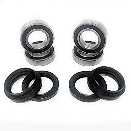 Replacement for Yamaha Front Wheel Bearings and Seals Kits 04-13 Rhino 450 660 700