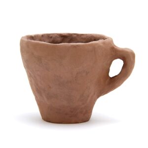 Bastex 5 lbs Low Fire Pottery Clay - Terra Cotta, Cone 06. Earthware Potters Throwing Clay. Moist De-Aired Clay for Sculpting, Throwing, Firing and More.