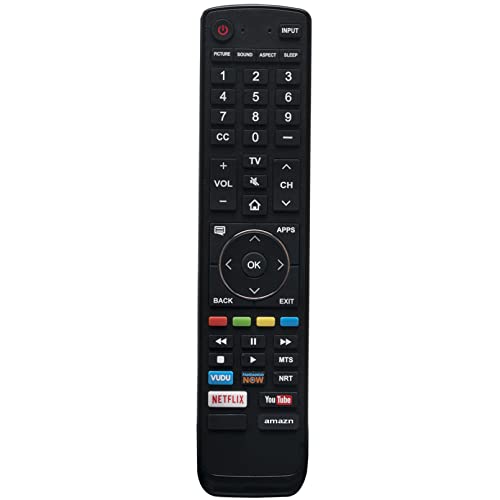 EN3139S EN3139H Replace Remote Control fit for Sharp Hisense TV LC-55N7002U LC-43Q7000U LC-50Q7000U LC-55P6000U LC-65P6000U LC-43P7000U LC-50P8000U 43H6E 65H8E 43H8E 49H6080E 49H6E 50H6080E 50H6E