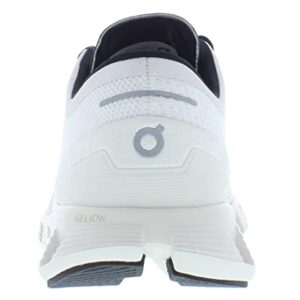 On Women's Cloud X Sneakers, White/Black, 8.5 Medium US