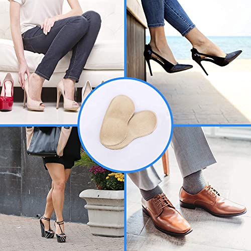 6 Pairs Heel Cushion Pads for Shoes Too Big, Shoe Grips Liners Heel Protectors for Loose Shoes, Heel Pain, Blisters and Rubbing, Anti Slip Shoe Filler Make Shoes Fit Tighter