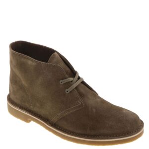 clarks men's bushacre 3 chukka boot, sand waxy suede, 10.5