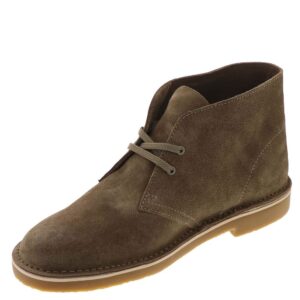 Clarks Men's Bushacre 3 Chukka Boot, Sand Waxy Suede, 10.5